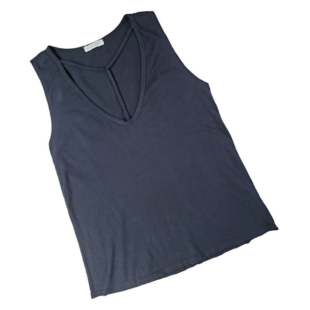 Wasabi + Mint V-neck Tee size Small